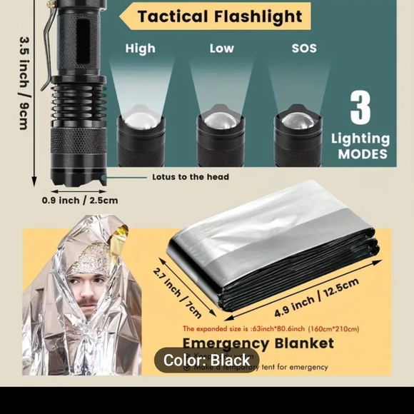 New Emergency Survival Kit - Picture 4 of 7